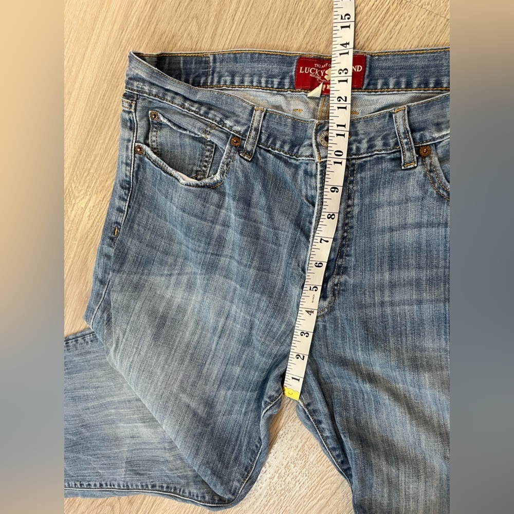 Lucky brand men’s 361 vintage straight blue jeans, Size 36 and 29” inseam. - Picture 10 of 11